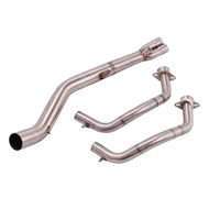 Stainless Steel Motorcycle Exhaust System Middle Link Exhaust Pipe For  CB 500 F  CB 500 X 500 R  20