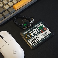 FBI card holder CIA ID card cover with pendant office card holder bus card subway card case