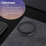 Replacement 40.5mm-49mm Camera Metal Filter Step Up Ring Adapter