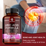 Coolkin contains tart cherry and milk thistle extracts, a healthy dietary supplement for uric acid, 