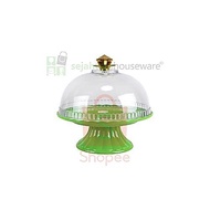 HIJAU Sunkist TK1001 Green Fiori Cake Stand