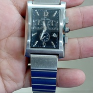 jam tangan louis arden quarz chronograph stainles steel klasik elegant vintage