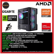 Gaming PC Desktop AMD Ryzen 5 8400F/16GB/32GB/512GB SSD/1TB SSD/RTX5060 8GB/600W