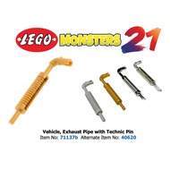 [1 piece] assembly details Denmark, Vehicle, exhaust pipe with technical latch - ID 71137b, 40620, 1