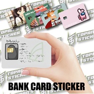 BANK CARD STICKER ( FULL COVER ONLY ! )