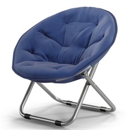 [kline]Foldable Chair Moon Chair Folding Chair Lazy Chair livingroom Lazy Sofa Chair D7OM