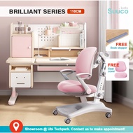 Suucokids | Brilliant Series Combo | Height Adjustable Study Table and Chair for Kids | Children Ergonomic Study Table