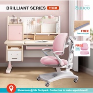 Suucokids | Brilliant Series Combo | Height Adjustable Study Table and Chair for Kids | Children Erg