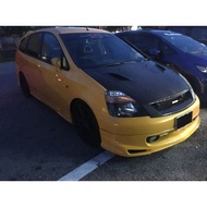HONDA STREAM RN1-RN3 MUGEN LIPS KIT (NO GRILL, NO ROOFTOP)