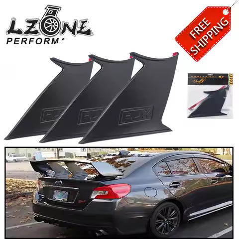 Free Shipping Spoiler Wing Stabilizer For subaru STI 2015-18 Spoiler Wing Stiffi Support Rally With