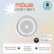 MÖWE Smart Siren MW800S – 90dB Alarm, Remote Control & Smart Home Security