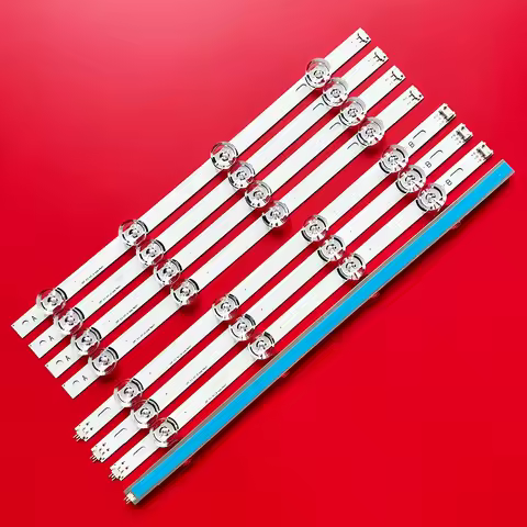8pcs LED Backlight strip For DRT 3.0 42 A/B 42LB653V 42LF560V 42LF562V 42LF564V 6916L-1956C 6916L-19