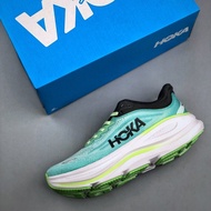 HOKA One One Bondi 9 Professional Running Shoes Racing ThickSoled Mesh Lightweight Sports Shoes 7I2B