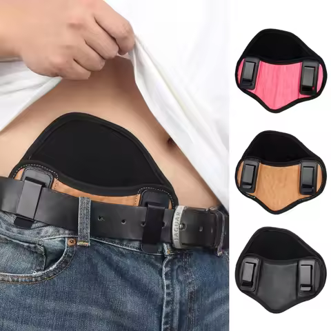 Tactical Hunting Holster PU Leather Concealed Gun Pouch for Glock 17 19 23 32 Sig Sauer Beretta Kahr