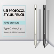 Chromebook stylus Pen USI2.0 Stylus Pencil Rechargeable With Palm Rejection 4096 Pressure Sensitive 