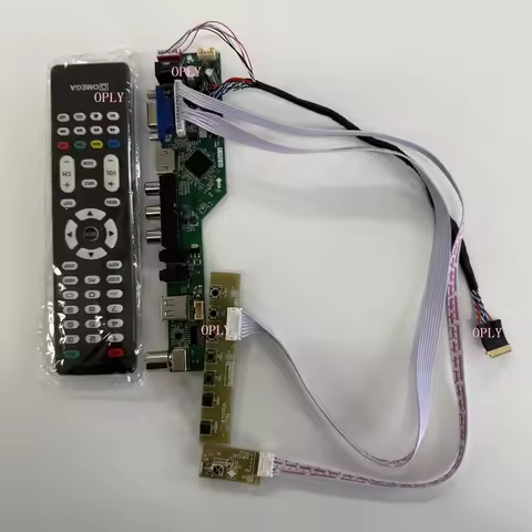 TV Controller board HDMI-compatible RF USB AV VGA Audio for N173HGE N173HGE-L11 N173HGE-L21 1920x108