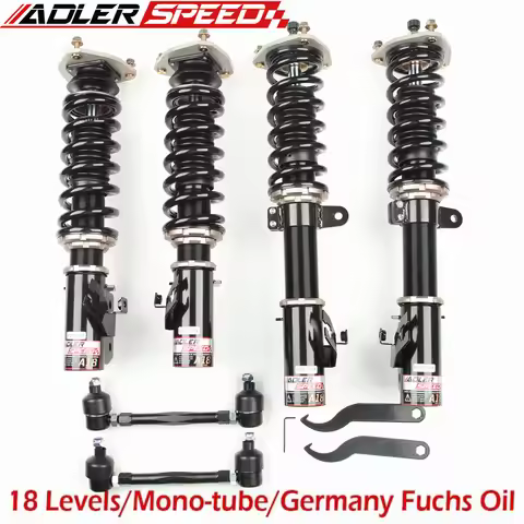 ADLERSPEED 18 Way Coilovers Suspension Kit for Sentra B13 1991-1994 18way Adjustable Damper Shocks