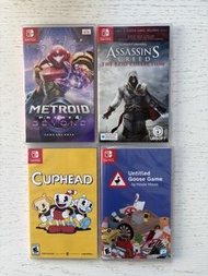 Nintendo Switch Games: Metroid Prime 4, Assassin's Creed, Cuphead, Untitled Goose Game