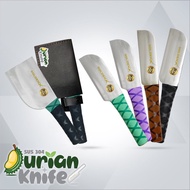 全白钢榴莲刀 / stainless steel 304 durian pisau / durian knife 不锈钢household knife argricutural knife