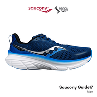Saucony Guide17 รองเท้าวิ่ง สำหรับผู้ชาย หน้าเท้าปกติ ( สินค้าแท้ 100% )