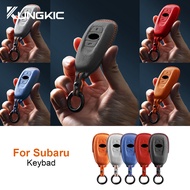 Car Key Case Cover For Subaru WRX BRZ Forester Impreza Outback XV Crosstrek Ascent Keychain Auto Acc