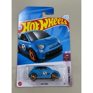 (12) Hot Wheels - Fiat 500e