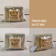 BEii 1A 1 Ampere CT 18V 18 Volt Audio Transformer Good