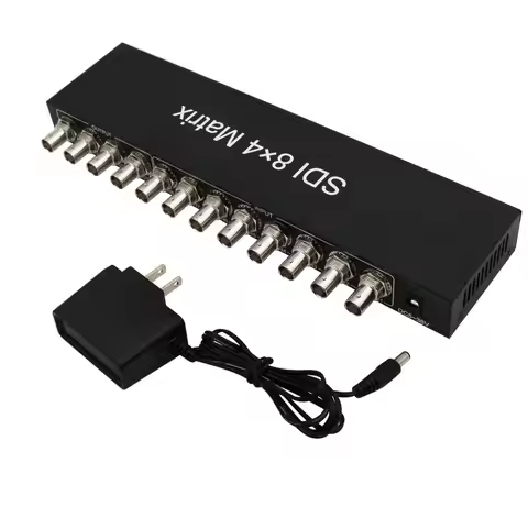 8X4 SDI Matrix Switcher SDI Matrix Switcher Matrix Switcher 8 ins 4 outsSDI Matrix Switcher