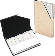 2 Packs Leather Stainless Steel Container for Zyn | Nicotine Pouches | Caffeine Pouches | Gum, Smell