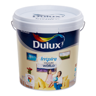 DULUX INSPIRE | ดูลักซ์ อินสไปร์ | สีน้ำทาภายนอก หรือ ภายใน ทาอาคาร ทาผนัง สีขาว | ขนาด 18.925 ลิตร 