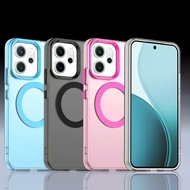 Phone Case For Realme GT6 GT6T GT Neo6 SE GT Neo6 C63 C61 C75 Cover Translucent Candy Color Matte Sh