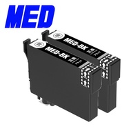 MED エプソン プリンターインク MED-BK ブラック単品x2 EPSON 互換インク カートリッジ メダマヤキ EW-056A EW-456A