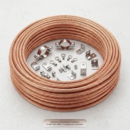 BC 16 mm grounding cable BC 16 mm SNI copper cable lightning rod cable