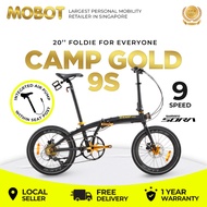 Camp Gold 9S Foldable Bicycle (9 Speed)