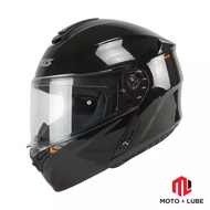 AXXIS MODULAR HELMET STORM S SV SOLID BLACK GLOSS