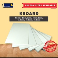 KBOARDS x GYPSUM BOARD 9mm to 18mm- A0, A1, A2, A3, ETC - CUSTOMIZE SIZE AVAILABLE!