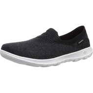 Original SALE 70% SKECHERS GO WALK LITE EUPH SHOES Original A 15377 BLACK GRAY WOMEN
