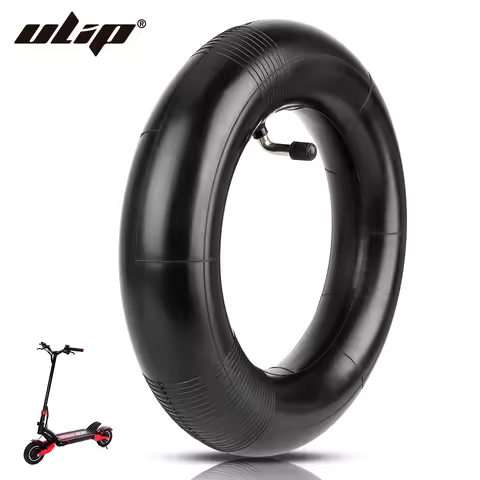 Ulip 10 Inch 10x3/255x80 Reinforced Inner Tube With Bent 45/90 Degree For ZERO 10X/Kugoo M4 Pro Scoo