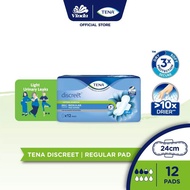 TENA Discreet Pad Regular 24cm Wing | Non Wing (12s) | Normal Non Wing 27.5cm (12s) | Night Wing 32c