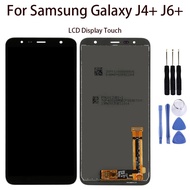 For Samsung Galaxy J4+ J6+ LCD Display Touch Screen Digitizer Assembly Replacement