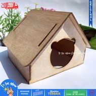 Vintage Hamster House | Big Hamster House | Cute Hamster house | Unique Hamster House