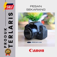 CANON EOS 700D LAYAR FLIP + LENSA FIX 50MM F1.8 BOKEH TAJAM TINGGAL PAKAI