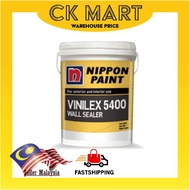 NIPPON 5 Liter Vinilex 5400 Wall Sealer/ Vinilex 5400/ Wall Sealer [Exterior & Interior Use]