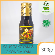 Kikkoman Saus Takoyaki & Okonomiyaki 300gr KC Halal MUI snack jepang
