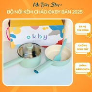 [2025 Edition] Okby non-stick pot and pan set, premium non-stick porridge pan set for cooking baby f