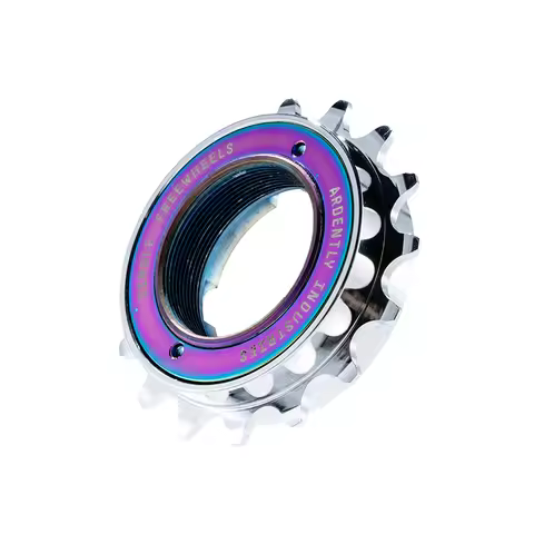 ARDENTLY 108 Clicks 1 Speed 15T 16T 17T Bicycle Freewheel Fixed Gear Track Bike Flywheel CNC High Qu