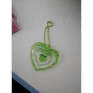 Women Key Chain Car Pendant Keyring Fashion Key Chain Car Bag Pendant Acrylic Key Chain Heart Keychain