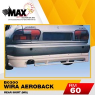 B0300 PROTON WIRA AEROBACK REAR SKIRT MG BODYKIT