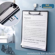 1Pcs A4 Clip Board Hard Board Clipboard File Paper Folder Writing Pad Office School Supplies