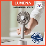 LUMENA Fan Pro4 Sleek Personal Cooling Device Fan USB Rechargeable Quiet Mini Handheld Powerful Wind